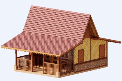 Rumah Osing Tikel Balung 2